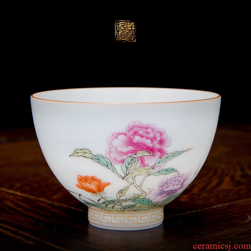 About Nine katyn ceramic kung fu masters cup sample tea cup cup single cup of jingdezhen tea service manual puer tea cup