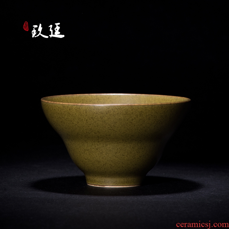 Nine at the jingdezhen ceramic sample tea cup tea cups at the end of the glaze glaze tea master kung fu tea cup single CPU