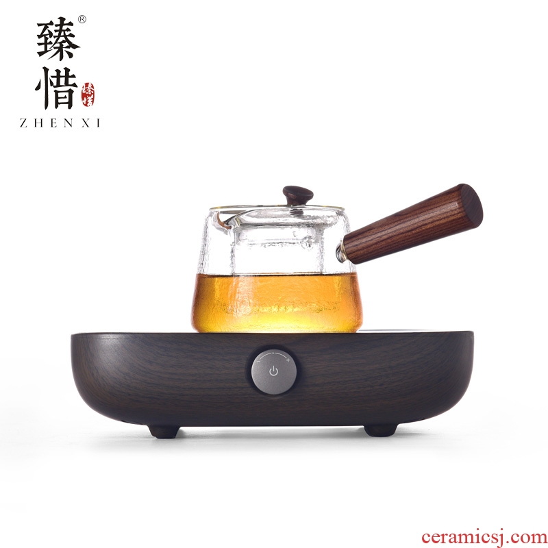 Cherish side by permeating the boiled tea machine electric teapot heat - resistant glass TaoLu kung fu tea set household contracted