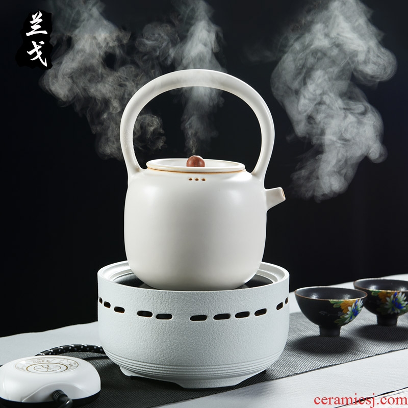 Having ceramic electric TaoLu boiling tea is tea sets accessories black tea health tea kettle home warm the teapot