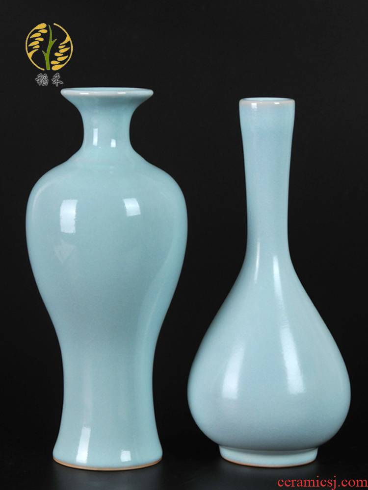 Your up ceramic arts and crafts flower vase home sitting room adornment furnishing articles contracted classic Chinese porcelain vases