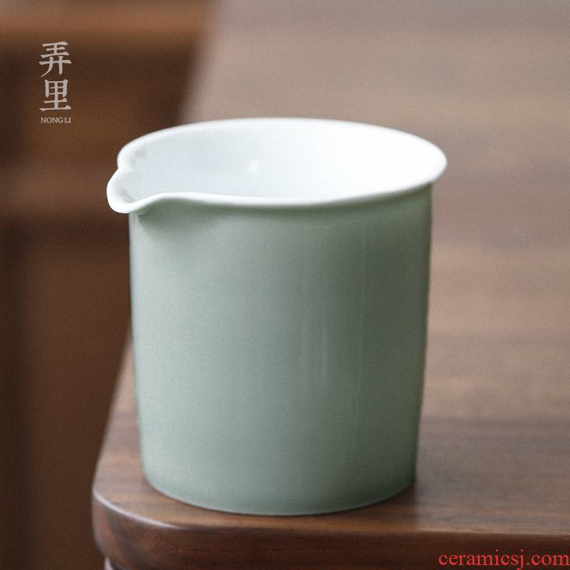 The Get | Japanese contracted fair keller in black grey series points tea zen kung fu tea set small ceramic tea accessories