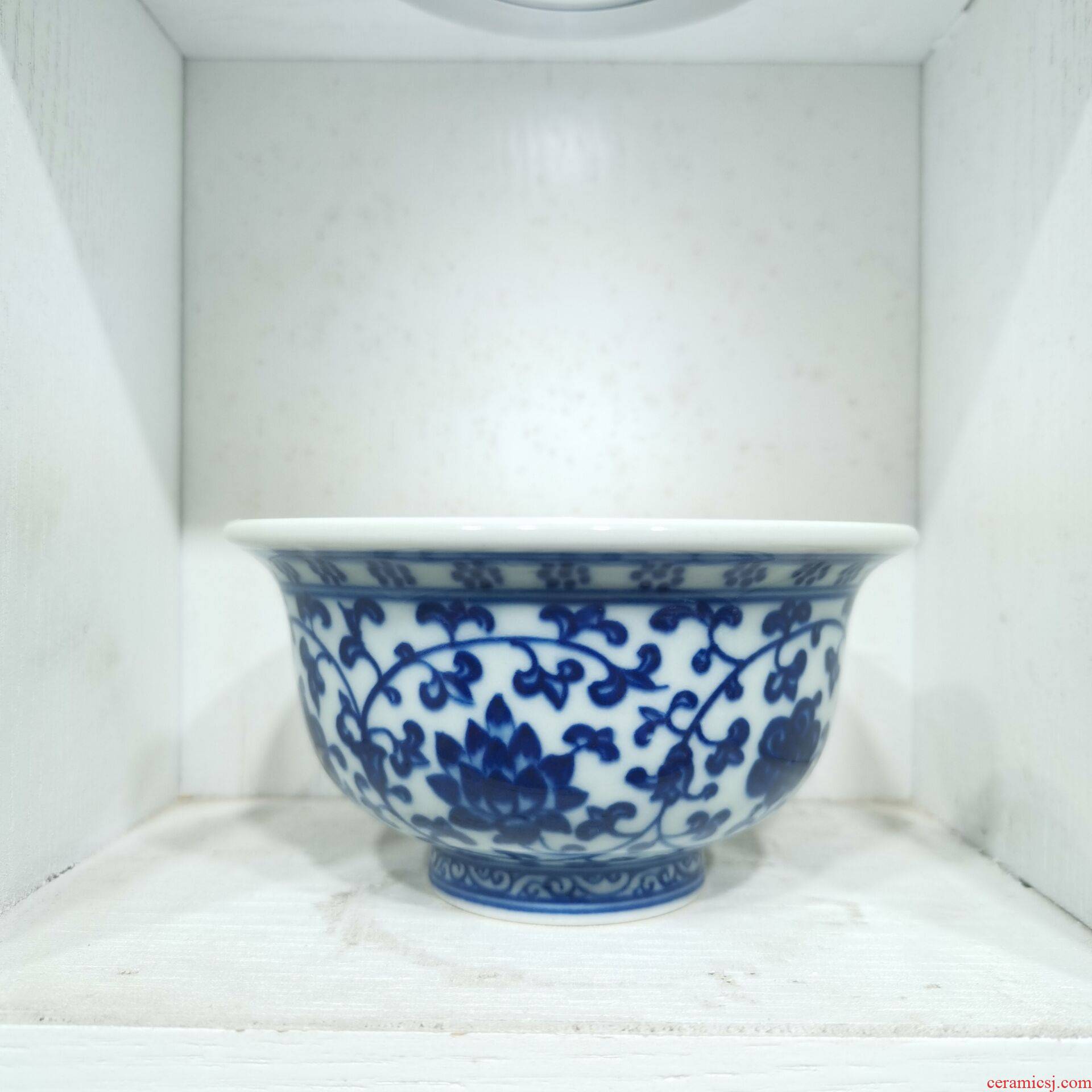 Jingdezhen porcelain cup manual hand - made single master CPU high - grade pressure hand sample tea cup cup 06