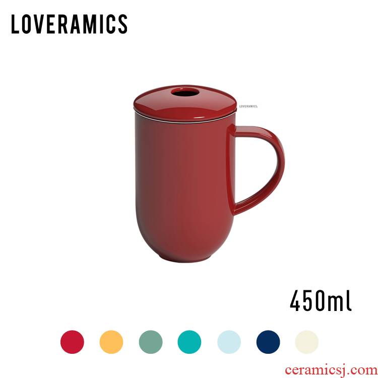 Loveramics love Mrs Pro 450 ml ceramic Tea cup filter Tea cup cup Tea + + insulation cover