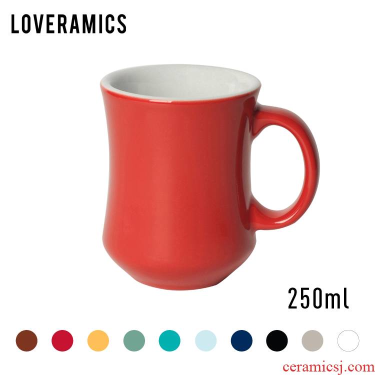 Loveramics love Mrs Straight shape Hutch Mug250ml contracted ceramic cup coffee cup