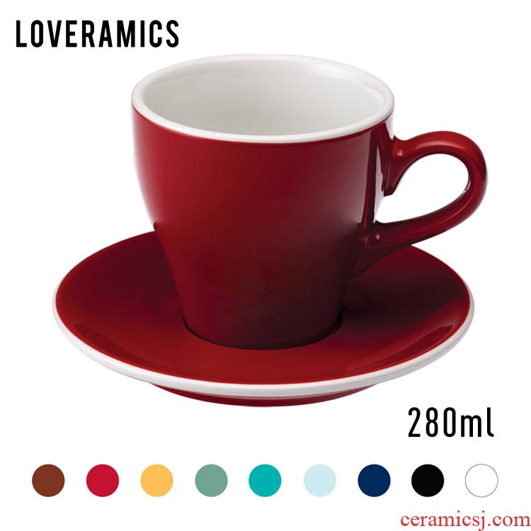 Loveramics love Mrs Tulip 280 ml contracted places coffee cups and saucers garland of pottery and porcelain cup