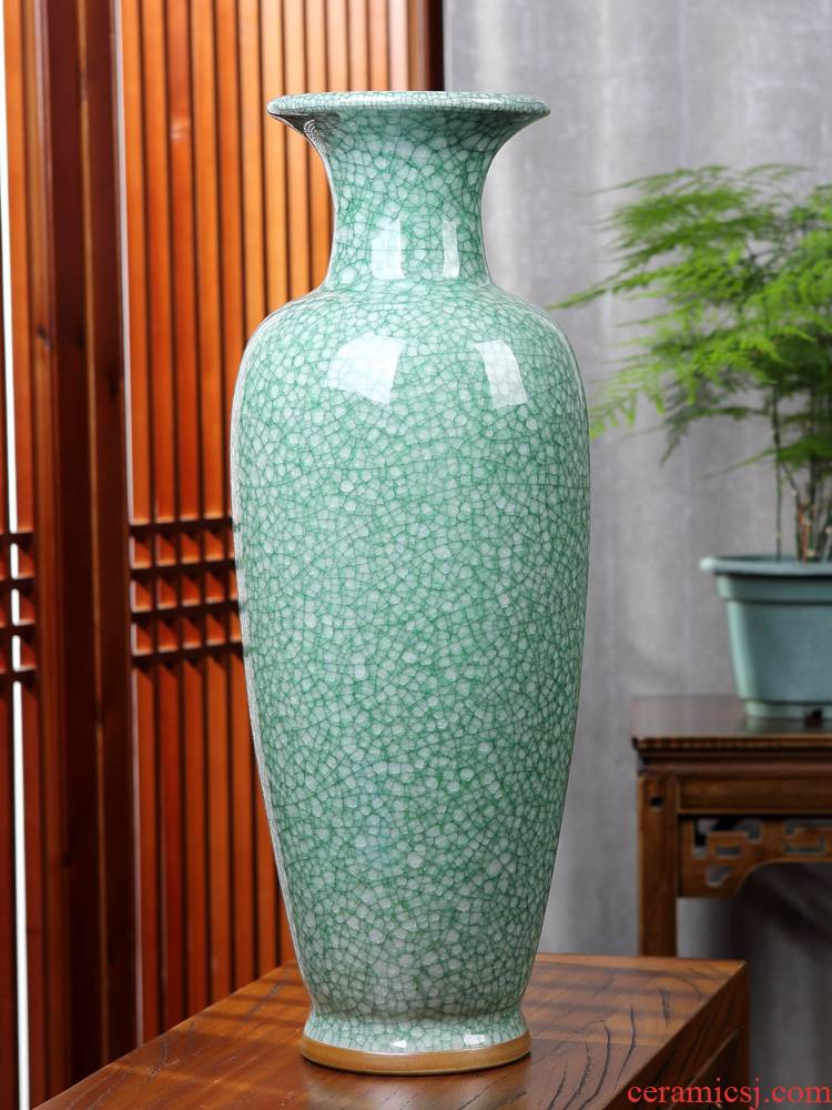 Jingdezhen archaize large jun porcelain vases, flower arranging is new Chinese style ceramic TV ark place to live in the living room accessories