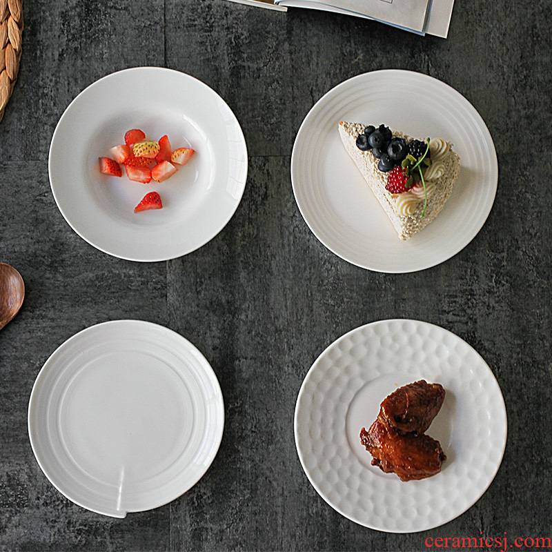 North house side dish condiment disc ipads China porcelain industry ceramic tableware plate disc of small ipads plate material plate