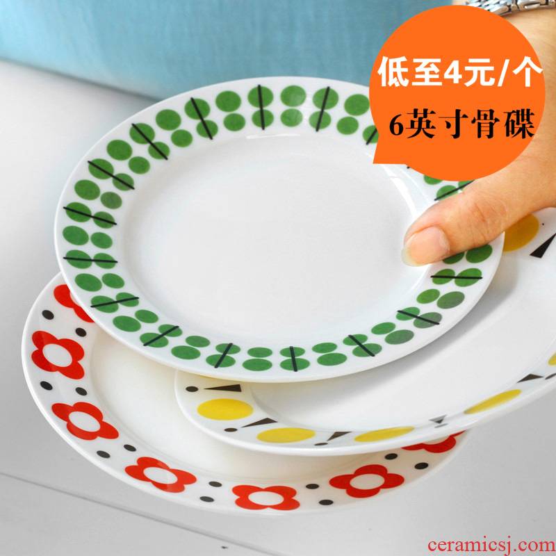 Ipads plate geometry 2 series ceramic tableware plate small plate flavour sauce dish dish suits for