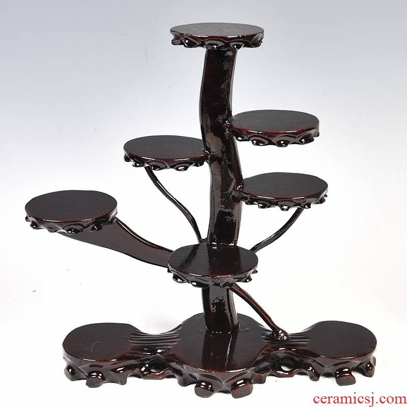 Pianology picking woodcarving handicraft display real wood hotel side table utensils are it home furnishing articles