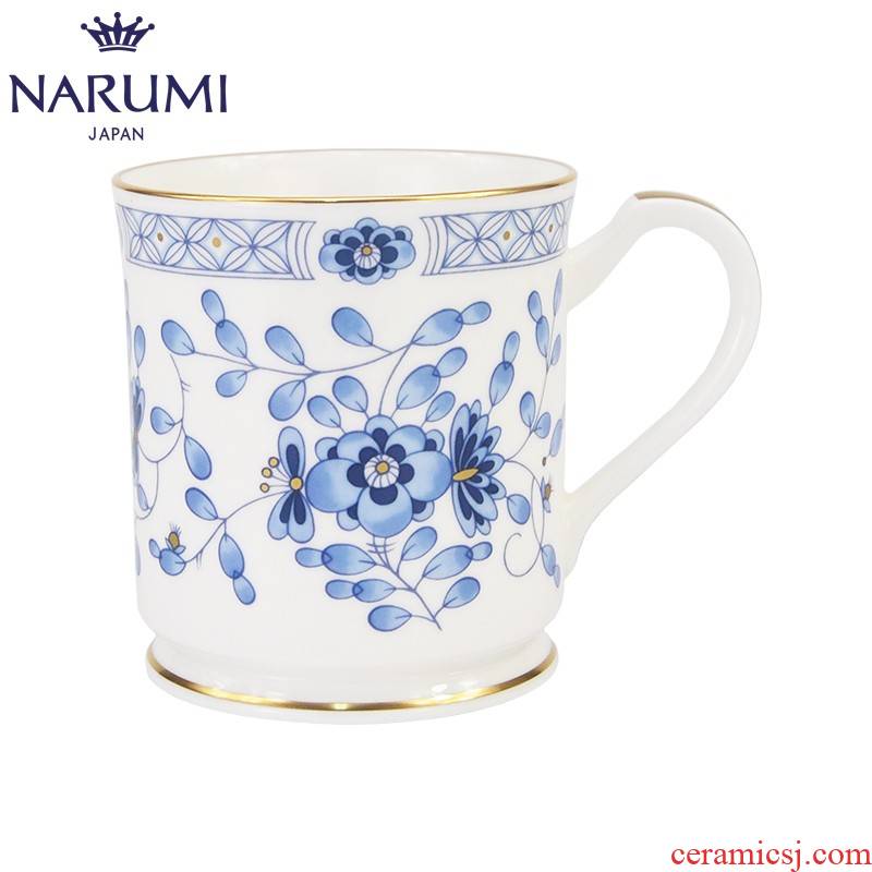 Japan NARUMI/sea Milano series mark cup 310 cc ipads China mugs. 9682-2530
