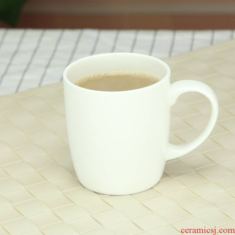 Tangshan ceramic cup ipads porcelain keller cup office entertain a pot - bellied cup milk cup logo custom cup