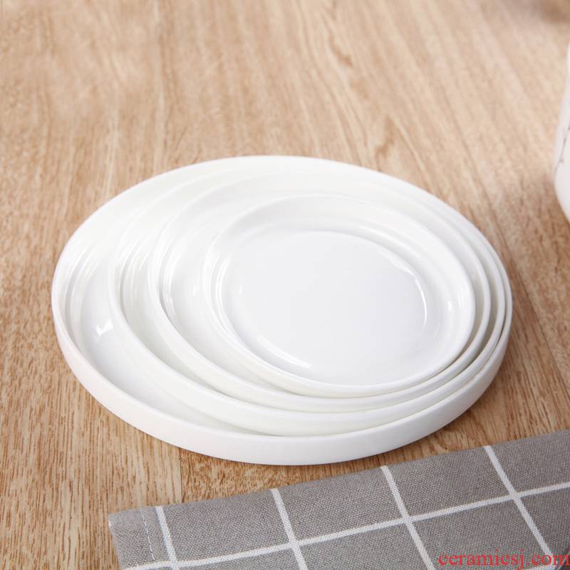 Fresh dishes tangshan porcelain lid Jane the ipads porcelain medium ceramic bowl cover the lid