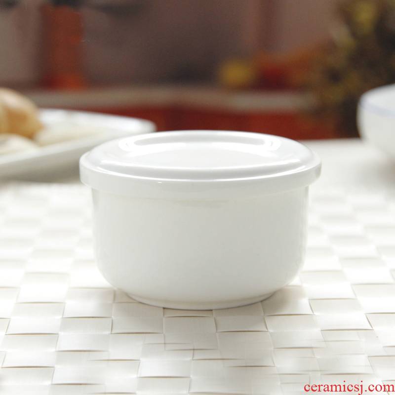 Steamed egg bowl of steaming ipads porcelain bowl with cover to use ceramic bowl with cover medium small preservation bowl bowl and bird 's nest dishes