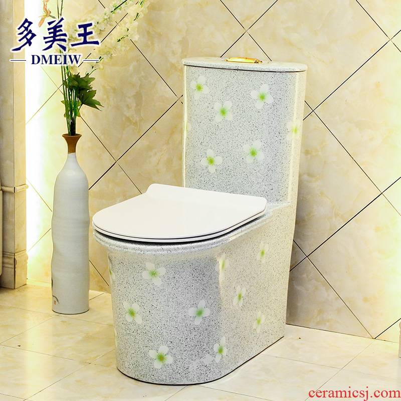 What king of ceramic art home toilet implement super spiral siphon pumping implement water - saving sat urinal