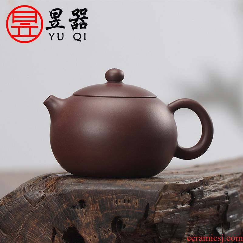 Yu is yixing it purple clay ore teapot collection xi shi tea pot of household pure manual kung fu tea set