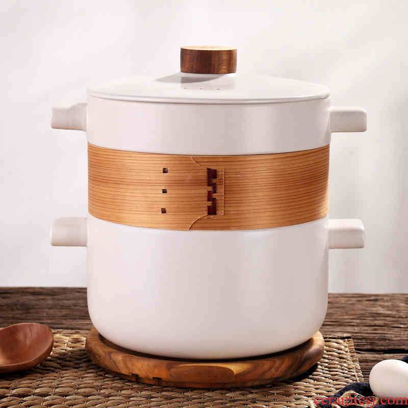 Song of sakura, folding pan, Japanese steam high temperature resistant flame soup stew ceramic sand pot set 5 mail bag