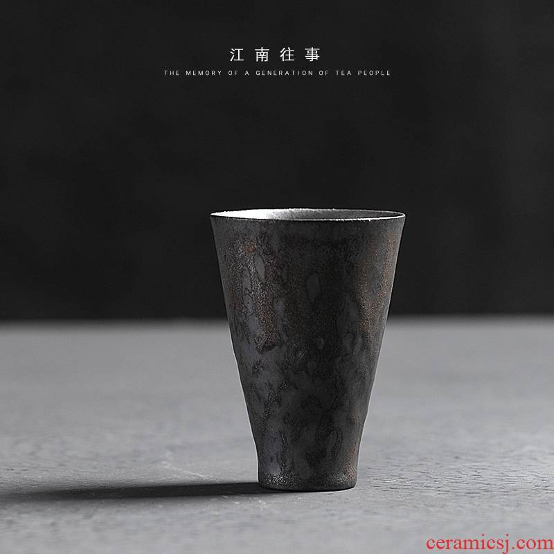 Jiangnan past ceramic cups kung fu tea set fine gold promotion fragrance - smelling cup sample tea cup host a cup of tea light cup