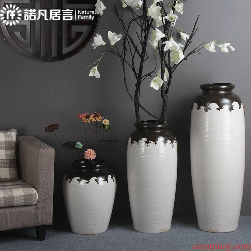 Creative ceramic up of large vase decoration to the hotel club stores garden furnishing articles between example household