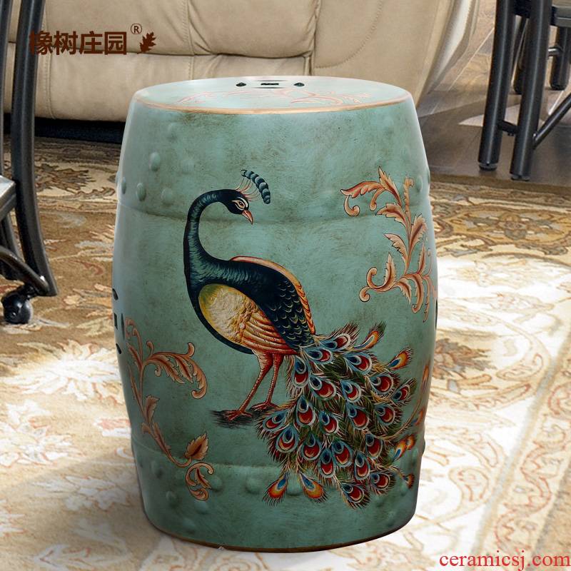 American ceramic restoring ancient ways in shoes who floor furnishing articles Chinese creative room living room who decoration home decoration
