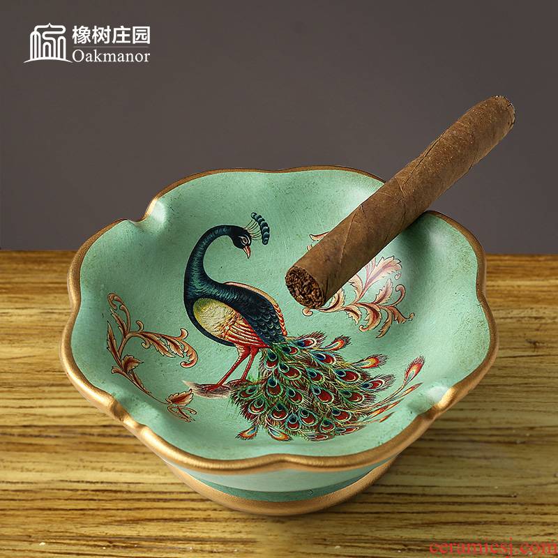 European sitting room tea table ashtray furnishing articles individuality creative trend restoring ancient ways of household ceramic ashtray adornment ornament