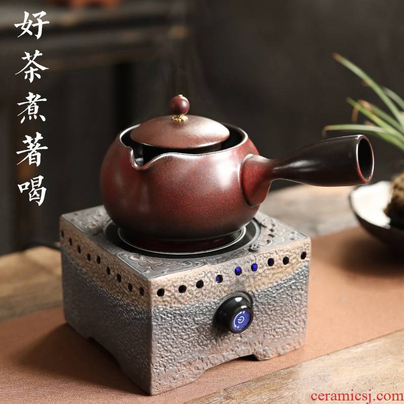Plain film dry electric TaoLu boiling pot of primitive simplicity tea GuTao reactive kettle with tea - the beauty of silence