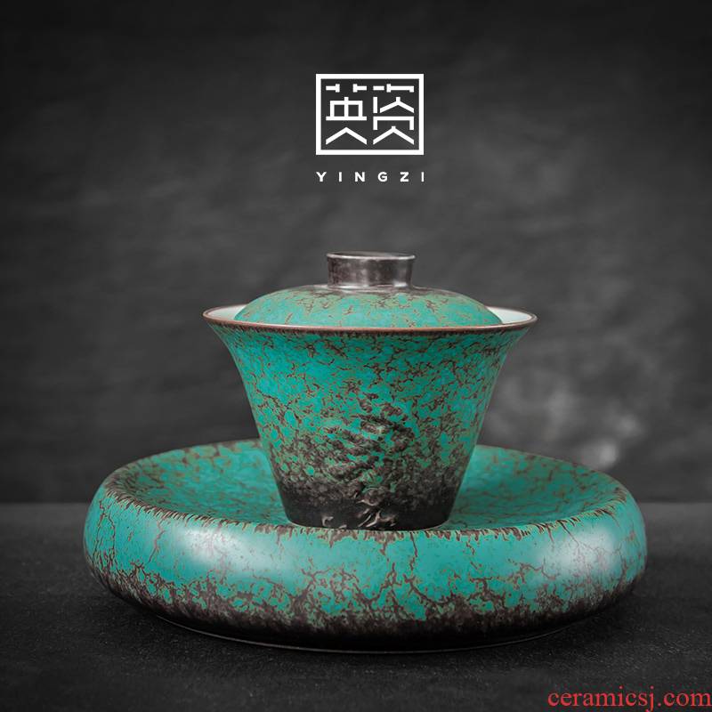 British large three tureen kung fu tea tureen heat - resistant pot bearing cups do mercifully tea adopt ceramic packages