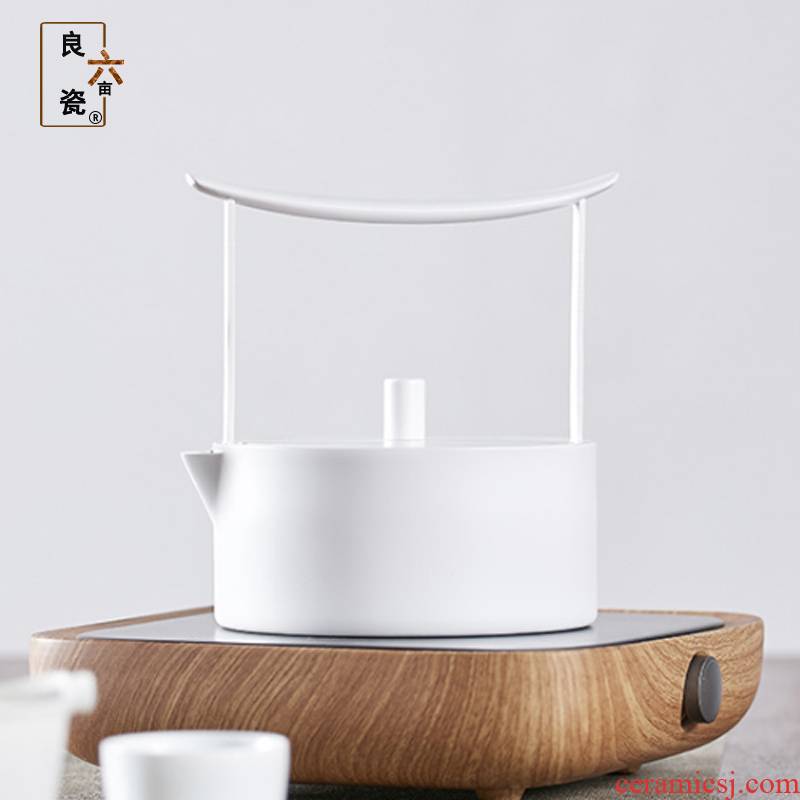 Electric TaoLu permeating the tea stove silver pot mini ceramic glass plates iron pot pot steaming tea stove boiling tea