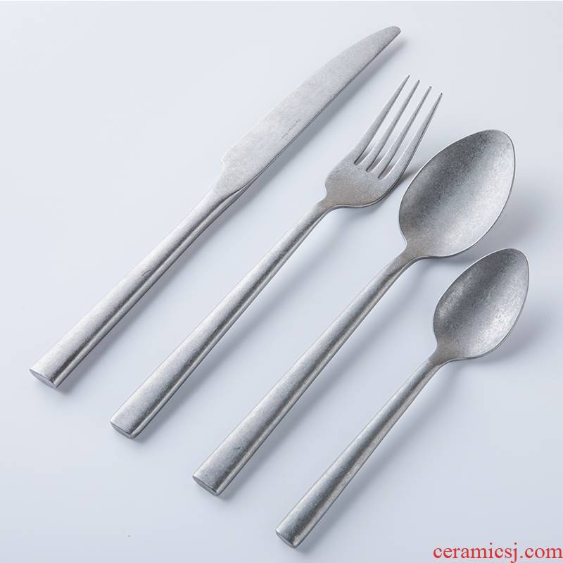 TaoDian ins cutlery set of knife and fork to eat beefsteak household web celebrity couples a knife and fork dessert spoon
