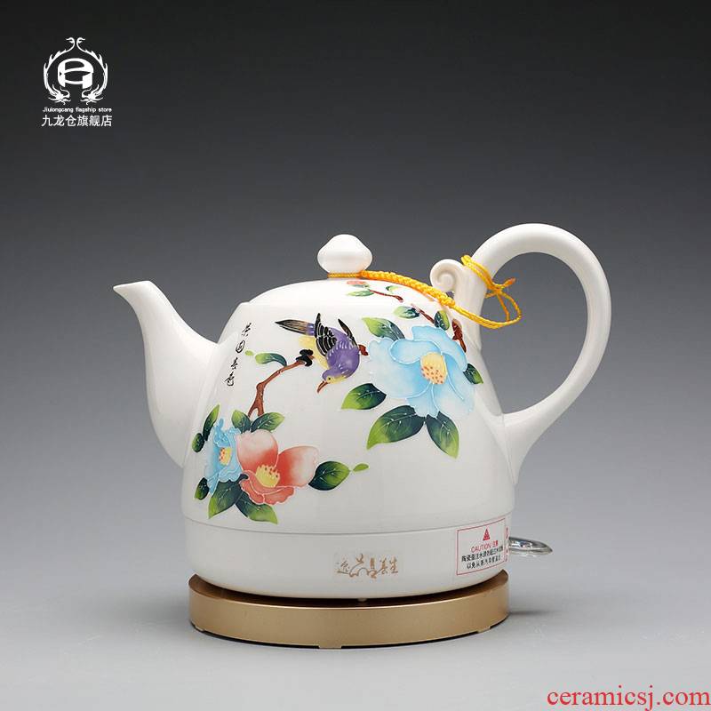DH jingdezhen ceramic electric kettle semi - automatic household quickly boiled tea, tea sets tea kettle