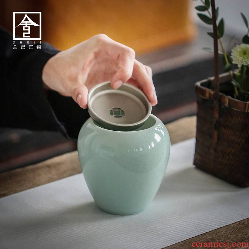 The Self - "appropriate content Japanese water jar wash to jingdezhen ceramic building water restoring ancient ways of household small tea in hot washing of cups to wash barrels