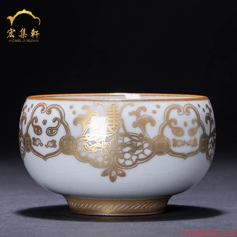 Ru up market metrix who cup single cup cup your porcelain jingdezhen ceramics slicing the glass sample tea cup kung fu tea tea