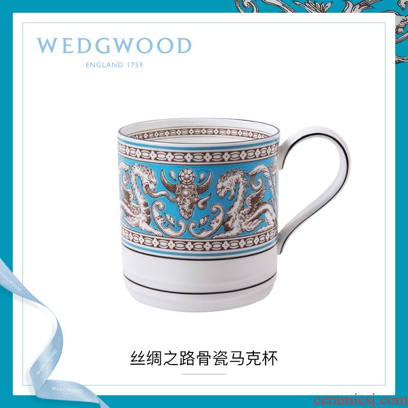 WEDGWOOD waterford WEDGWOOD silk road ipads China mugs European - style coffee cup cup household glass cup