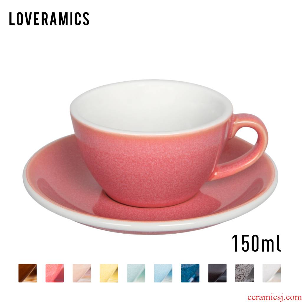 Loveramics love Mrs Egg 150 ml contracted classic white coffee cups and saucers ceramic cup/special color