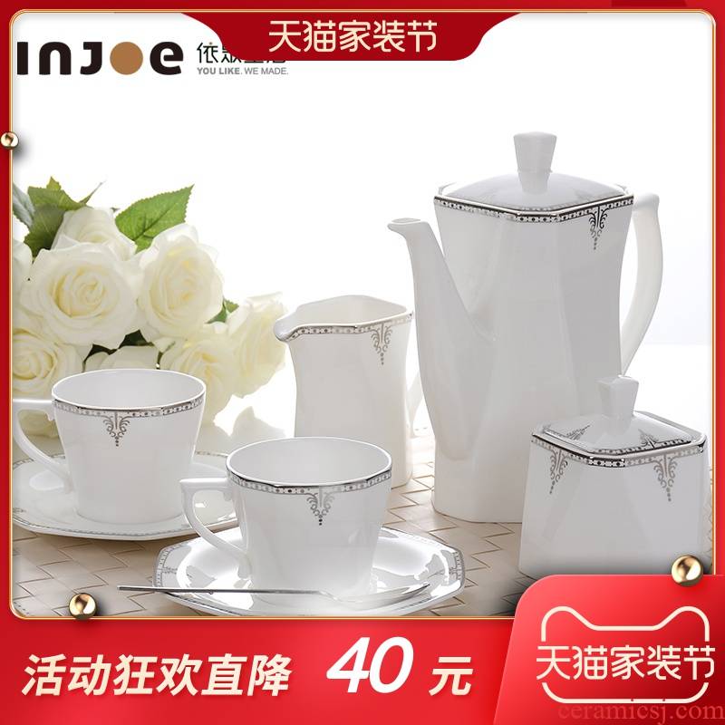 Ipads China coffee cups kit coffee set English afternoon tea tea set home European style elegant move