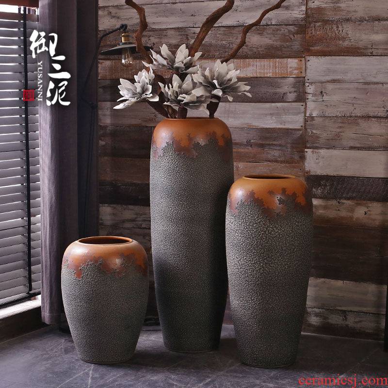 Dry flower decoration vase furnishing articles furnishing articles Nordic creative home, the contributor of large sitting room window center hall hotel POTS