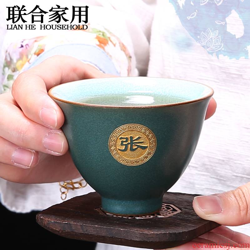 To be household hand - made ceramic 's teacup custom master single small bowl individual tea cups of tea cups