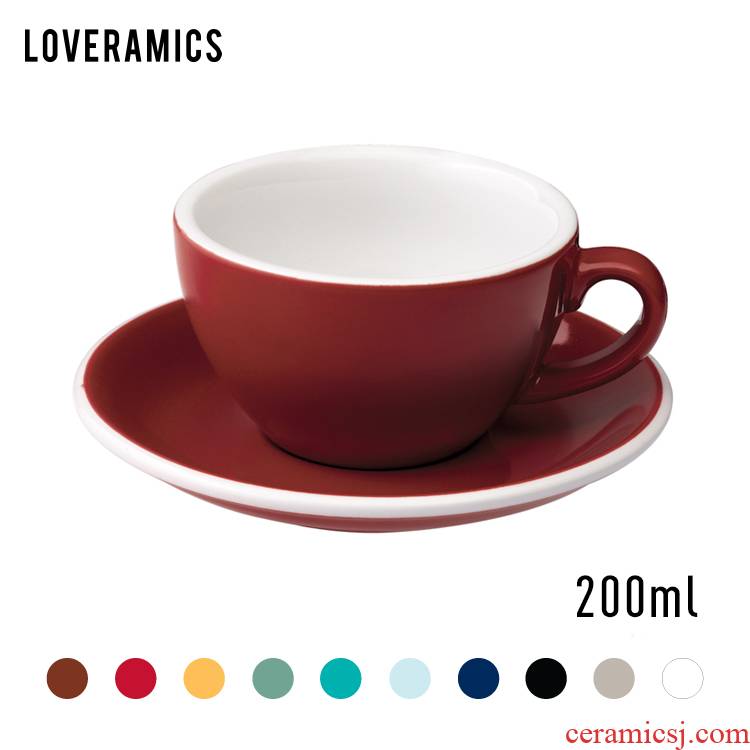 Loveramics love Mrs Egg 200 ml contracted ultimately responds coffee cups and saucers ceramic cup/base color