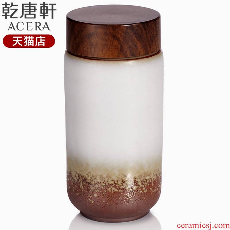 Do Tang Xuan porcelain pottery applause straight tube single 400 ml will "bringing a creative ceramic water glass gifts