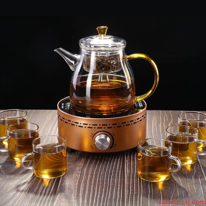 Electric kettle Electric glass tea pot boil tea kettle steamer automatic tea steam household special TaoLu drinks