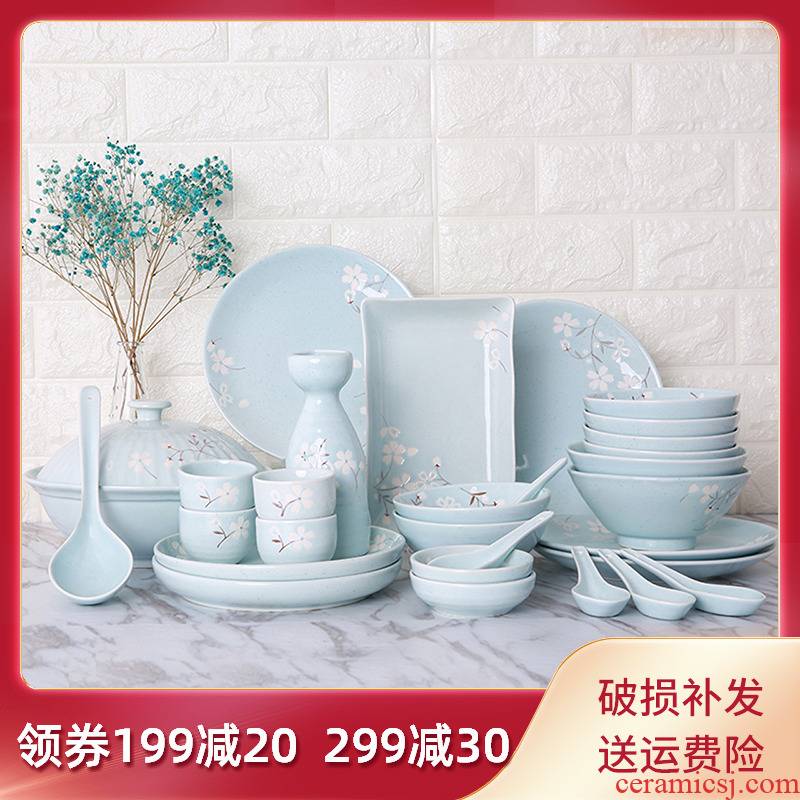 "Sakura" yuquan 】 【 Japanese suits for the dishes of household ceramics tableware 0 56 the rice bowls