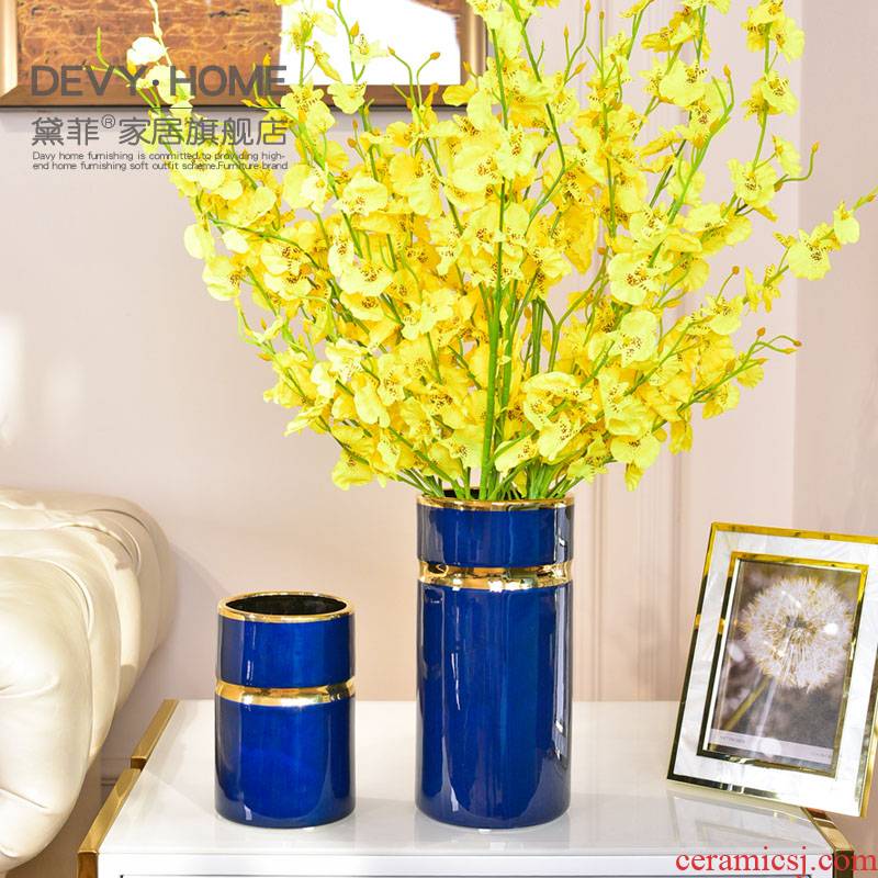 Modern furnishing articles contracted sitting room light much creative ceramics vases, flower arranging TV ark, porch tea table table decorations