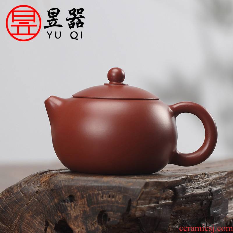 Yu is yixing it all pure hand teapot tea kungfu tea set undressed ore dahongpao xi shi pot