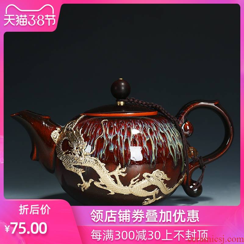 The Cloud is tasted household utensils your up teapot tea kungfu tea set teapot honeycomb ceramic teapots