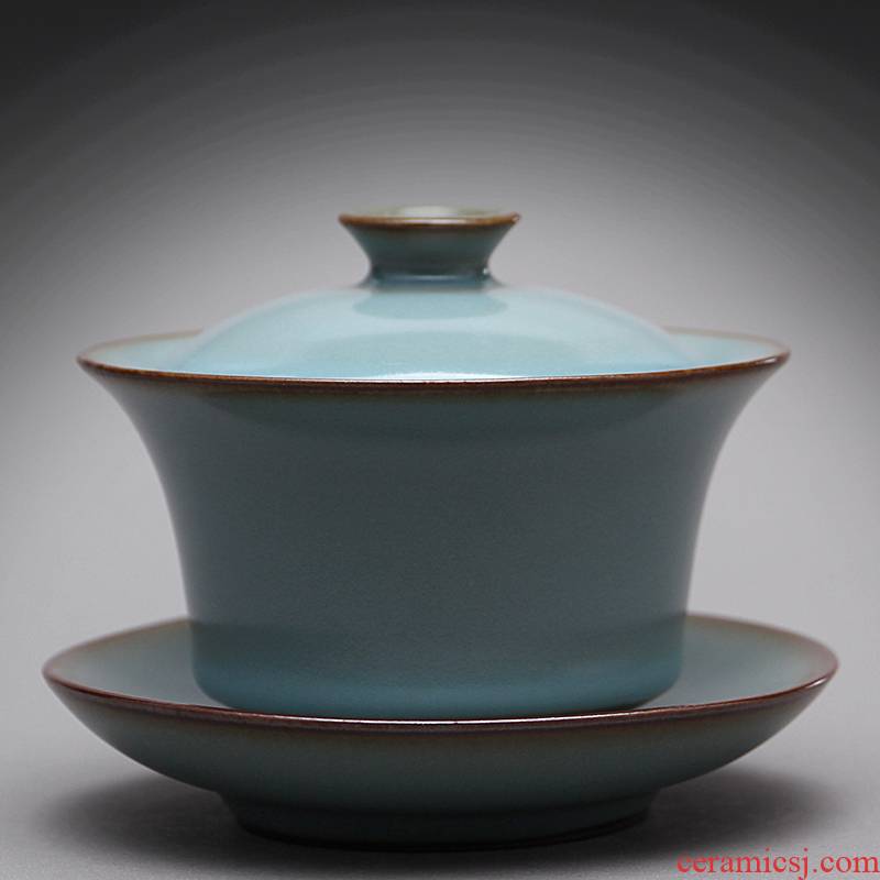 Mingyuan FengTang 2008 old inventory your up with three things only tureen kung fu tea cups ceramic bowl large household