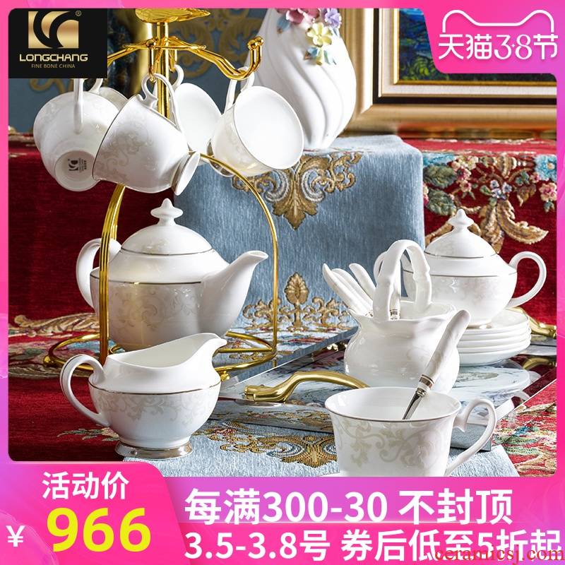 22 pieces Etc. Counties ipads porcelain tableware Venus suit coffee cups and saucers suit western - style tea set