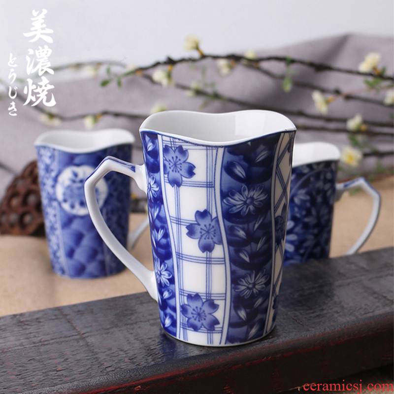 Meinung burn mark cup simple Japanese glass ceramic cup new couples keller move coffee cup of milk for breakfast