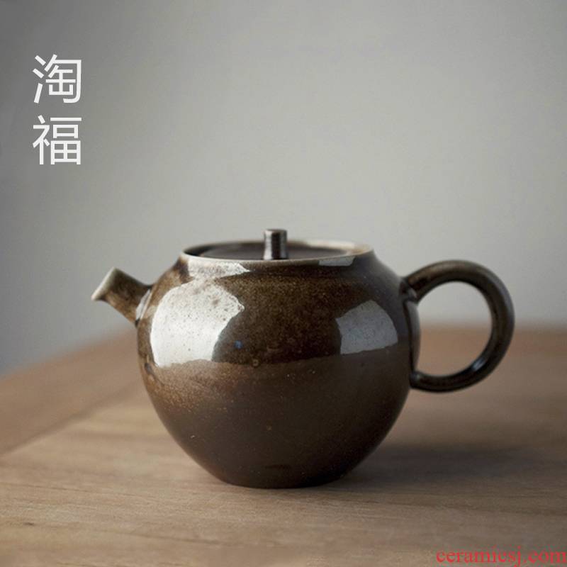 Jingdezhen to burn pot of ceramic tea little teapot home xi shi kettle pot of kung fu tea set small single pot of collection