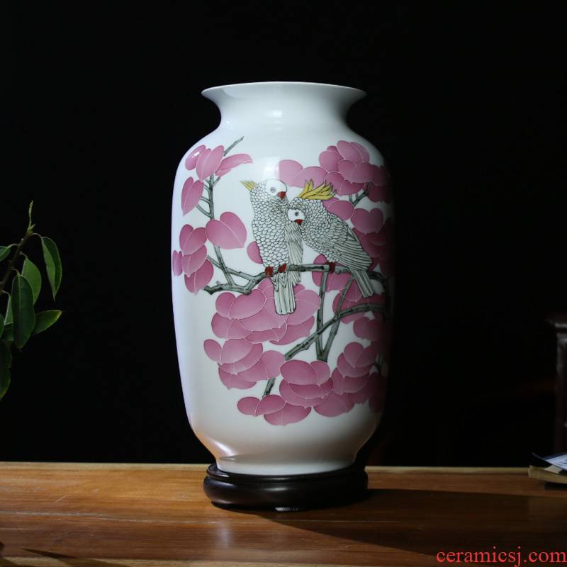 Under the liling glaze porcelain good remit cixin qiu - yun sitting room place decorative hand - made ceramic vase colorful ceramics and peaceful