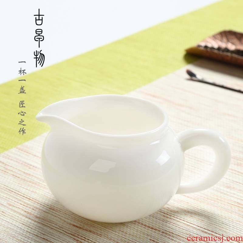Dehua porcelain jade high white porcelain tea is tea sea fair keller household kung fu tea tea accessories and CPU